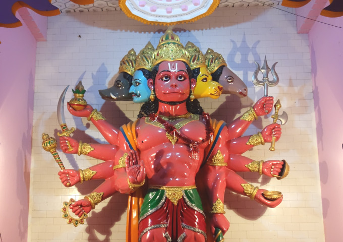 Panchmukhi Hanuman - Temple near Hotel Satkar Katihar